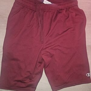 Champion Burgundy Athletic Shorts